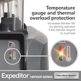 thumbnail of Hamilton Beach Commercial® - EXPEDITOR™ 600R culinaire blender - 1,8 liter BPA-vrije copolyester container - HBF600R