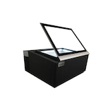 thumbnail of Combisteel Tischmodell Speiseeisvitrine Schwarz,Öffnet Auf Der Bedienungsseite