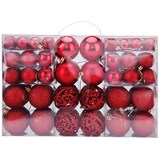 thumbnail of Confezione 100 Palline di Natale Colore Red, Palle di Natale Diametro 3/4/6 cm, Addobbi E Decorazioni per Albero di Natale, Colore Rosso