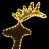 thumbnail of vidaXL Kerstversiering rendier met mesh 306 LED's 60x24x89 cm
