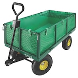 thumbnail of tectake Carrito de transporte con bandeja máx. 550kg  Verde