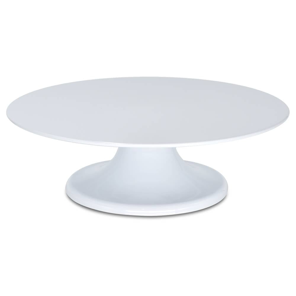Alzata gira torte supporto per dolci girevole plastica diametro 32 cm