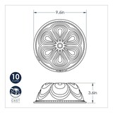 thumbnail of Nordic ware stanpochiffon bundt in alluminio pressofuso qualità extra