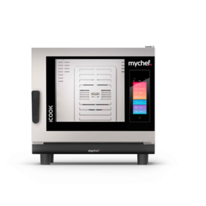 mychef- mychef cook pro horno de gastronomía 6GN 1/1 de 760 x 710 x 750 mm
