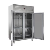 thumbnail of GastroHero Kühlschrank KS-GREENLINE1400 | GN 2/1 | 1400 Liter | Gewerbekühlschrank Edelstahl | -2°C bis +8°C | Gastronomie | Energieeffizienzklasse A
