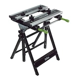 thumbnail of Werkbank Premium Alu klappbar höhenverstellbar 7 Stufen Werktisch Schnellspanner, bis 90°  neigbar