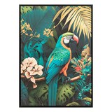 thumbnail of Tableau Toile murale imprimée et encadrée Perroquet 50 x 70 cm