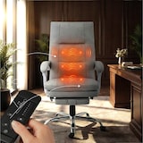 thumbnail of Chaise de bureau Sirba avec fonction massage Gris