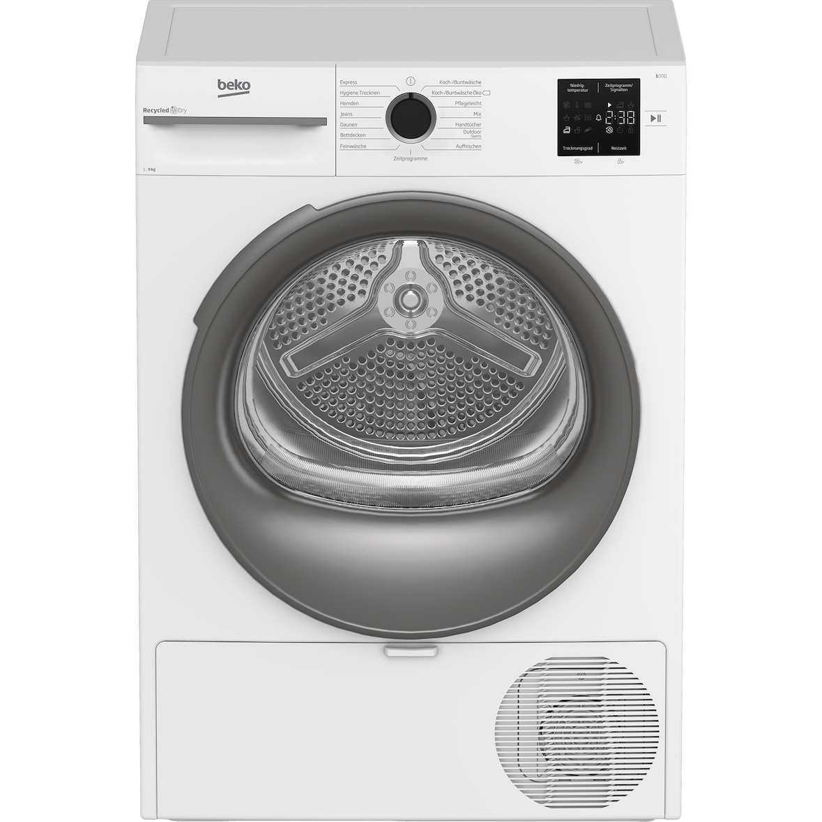 Beko BM3T39210W1 Wärmepumpentrockner, 9kg, EEK: E