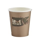 thumbnail of 1000x Heißgetränkebecher "Love Nature", mit Biobeschichtung, 200ml