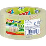 thumbnail of tesa Verpackungsklebeband tesapack Eco & Strong Transparent 50 mm (B) x 66 m (L) PP (Polyproplylen) 58153 Recycelt 100%