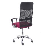 thumbnail of Silla Gontar respaldo malla negro asiento granate
