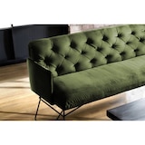 thumbnail of Banco de comedor KAWOLA CHARME Velvet olive 166 cm