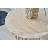 thumbnail of SIT Möbel Mesa auxiliar Ø 40 cm | lacada transparente | redonda | hevea y chapa de madera natural | An 40 x Pr 40 x Al 50 cm | 07107-88