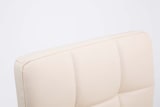 thumbnail of 2er Set Barhocker BANGKO - Kunstleder Creme 44x49x74 cm | Barstuhl Höhenverstellbar Mit Lehne Drehbar Tresenhocker Tresenstuhl Kneipenhocker