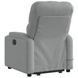 thumbnail of vidaXL Massagesessel mit Aufstehhilfe Hellgrau Stoff