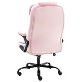 thumbnail of vidaXL Massage-Bürostuhl Rosa Samt