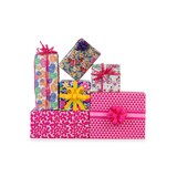 thumbnail of Geschenkpapier mit Blumen Motiv 70cm x 2m Rolle Blumenmuster Geschenk Papier Geburtstag Muttertag Ostern Geschenkpapierrolle Farbiges Packpapier Bunt