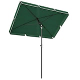 thumbnail of Sombrilla de jardín de aluminio 2x1,3x2,5 m parasol de jardín rectangular con función de inclinación para terraza patio exterior verde