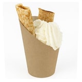 thumbnail of MONOUSO - Bicchiere di Cartone Kraft per Fritti e Wrap Ø8,1x11,5cm (55 Pezzi)