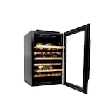 thumbnail of Vinata Serottini Wijnklimaatkast Inbouw - Zwart - Wijnkoelkast 48 flessen - 88.5 x 59 x 55.8 cm - Wijnkast glazen deur