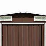 thumbnail of Helloshop26 - Abri de jardin cabane cabanon maison de stockage remise extérieur hangar outils robuste 257 x 990 x 181 cm acier 02_0022282