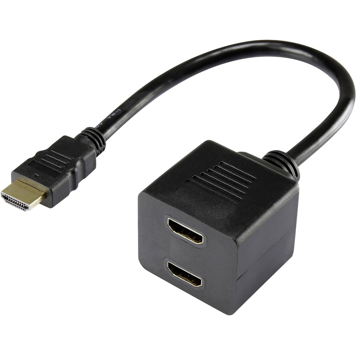 Renkforce HDMI Splitter-Kabel 20 cm