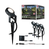 thumbnail of Paulmann Plug & Shine Projecteur de jardin LED Sting Kit de base  IP67 3000K 3x6,4W  75VA Anthracite 93696