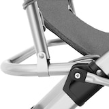 thumbnail of tectake Chaise longue pliable CLOUD réglable en continu - noir, par pièce - 405085