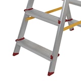 thumbnail of Escada 2 x 4 degraus em alumínio Carga 150 kg Altura 0.90 m VITO