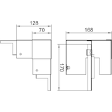 thumbnail of OBO Bettermann Inneneck vereinfacht GS-AI70170RW 6277840