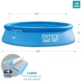 thumbnail of Piscina hinchable INTEX Easy Set 3853 l