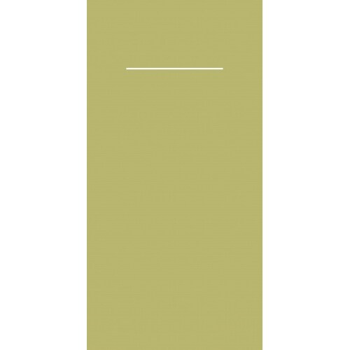 Mank Besteckservietten Airlaid Oliv, 40 x 40 cm, 75 Stück - Bestecktaschen