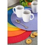 thumbnail of Excelsa lot 6 napperons Round plastique 36 cm orange