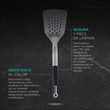 thumbnail of Masterpro - Foodies gleufspatel 33,6x9,5x4,6 cm in RVS + PBT