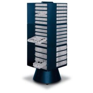 Drehständer für 12 Magazine nach Wahl für Magazin T 250mm, HxB 1600x880mm (ohne Magazin)