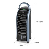 thumbnail of Maxfresh Ocean Ventilator Luftkühler 6L 65W Fernbedienung 2x Eispack Schwarz / blau