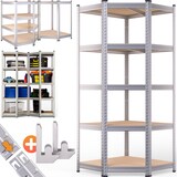 thumbnail of Monzana Eckregal Schwerlastregal 180x70x40cm 875 kg