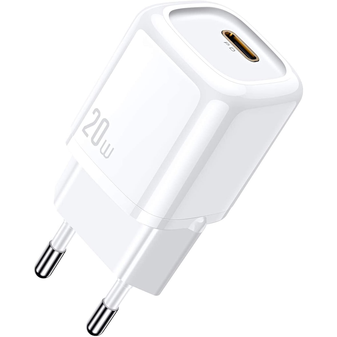 Mcdodo 20W USB-C Ladegerät Weiß Power Delivery PD 3.0 Schnellladegerät für iPhone 12/12 Mini/12 Pro/12 Pro Max, iPad Pro 2020, iPad Air 4, Airpods
