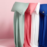 thumbnail of Benetton - Conjunto de cama de solteiro de 3 peças: lençol plano (160x240cm), lençol justo (90x200cm), 1 fronha (45x115cm) 100% algodão azul