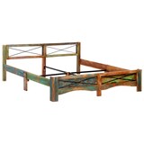 thumbnail of vidaXL Massief oud houten bedframe 180x200 cm