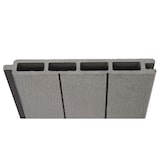 thumbnail of Set di 7 doghe per schermo privacy in WPC Sarthe, pannelli frangivento, circa 1 m², certificati FSC® ~ 90 cm, grigio