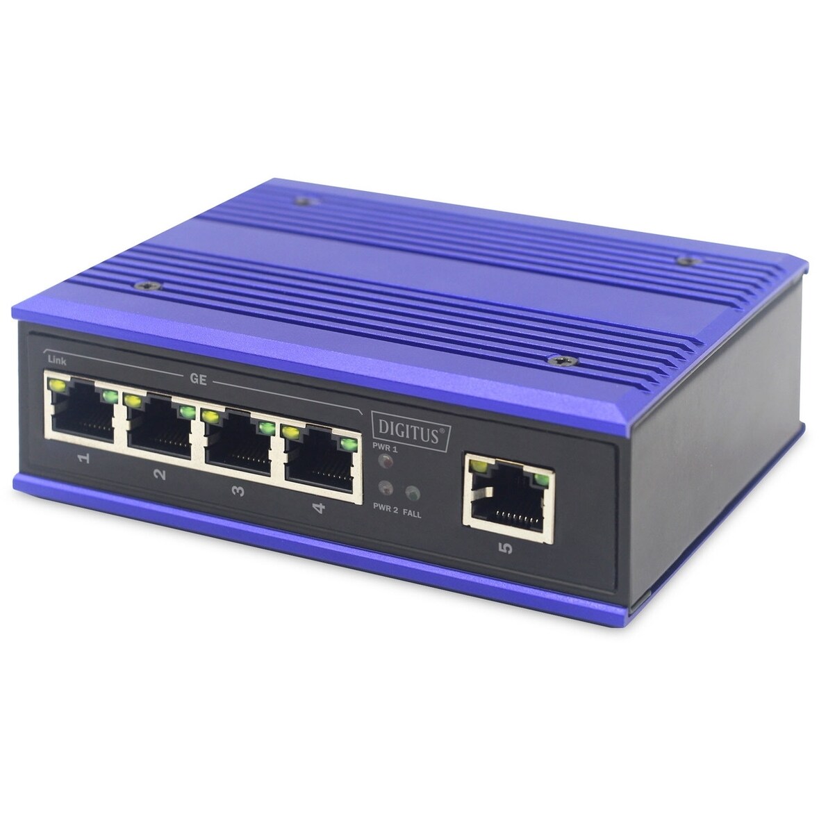 DIGITUS DN-651118 Industrieller 5-Port Gigabit Switch