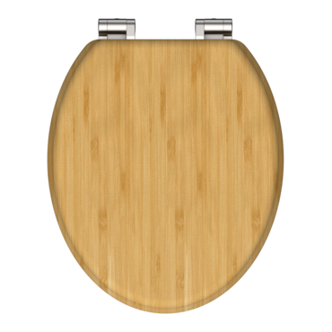 Sanilo WC-Sitz Aus Holz – Toilettendeckel Mit Klobrille, Bambus-Optik, Badezimmer