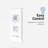 thumbnail of Ventilador Techo Bora 70W 118cm Negro/Madera luz led