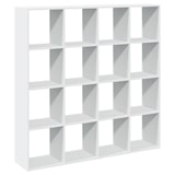 thumbnail of vidaXL Bücherregal Weiß 137,5x29x137,5 cm Holzwerkstoff