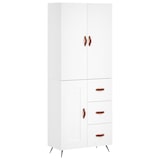 thumbnail of Helloshop26 - Buffet Sideboard Kommode Kleiderschrank Aufbewahrungsmöbel Organizer Küche Wohnzimmer Lounge hoch 69,5 x 34 x 180 cm 02_0032702
