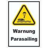 thumbnail of Schild Warnung Parasailing A3 (297x420mm)