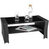 thumbnail of tectake Salon de jardin Modena 3+2+1 avec housse de protection - noir/gris - 404299