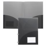 thumbnail of Broschüren-Mappe farblos matt transparent